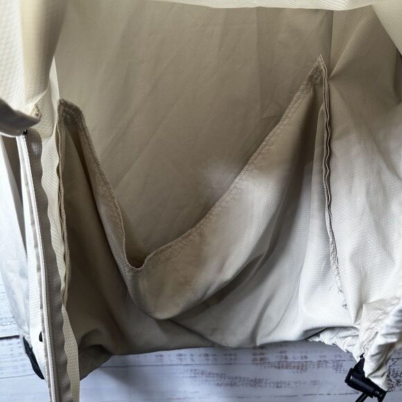 Walter Hagen Size XL Slate Cream V Neck Pullover Long Sleeve Windbreaker Jacket - Picture 10 of 16